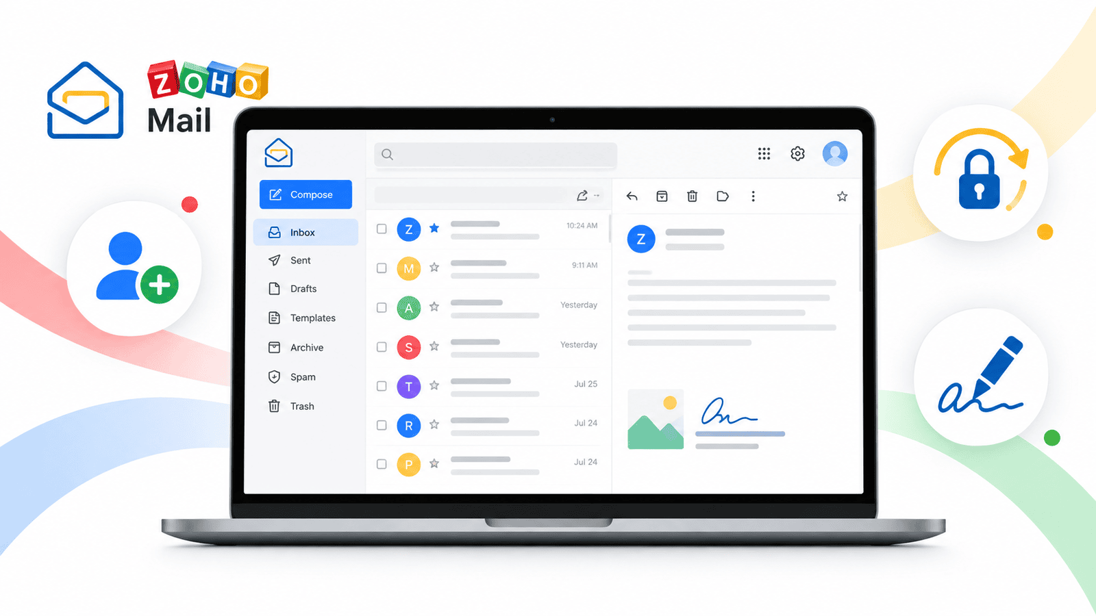 What is Zoho Mail? Create Account, Change Password & Add Signature